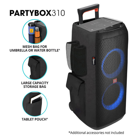 JBL PartyBox 310 Portable Bluetooth Speaker & JBL PBM100 Wired Microphone  Kit