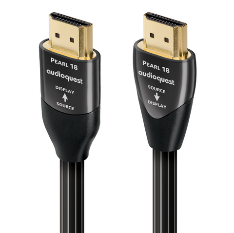 AudioQuest Pearl 18G 4K-8K Long Distance HDMI Digital A/V Cable