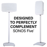 Sanus WSS52 Wireless Speaker Stands Designed for Sonos Five and Play: 5