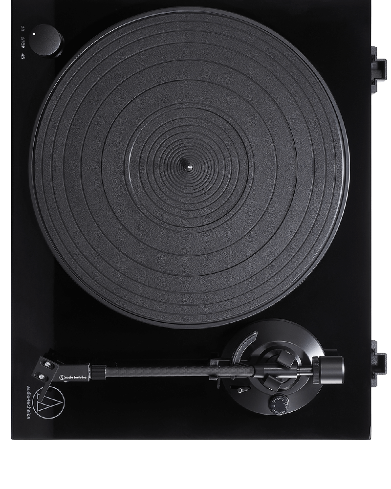 AudioTechnica ATLPW50PB Fully Manual BeltDrive Turntable