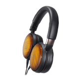Audio-Technica ATH-WP900 Over-Ear High-Resolution Headphones, Flame Maple/Black