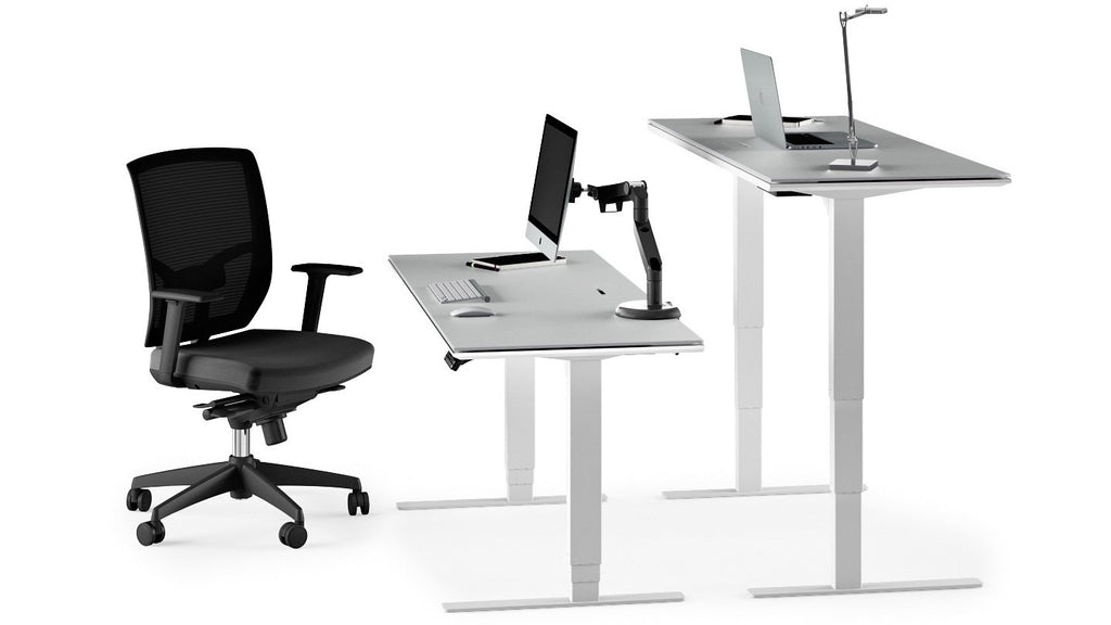 BDI Centro Small Lift Desk 6451 SKY By Gramophone