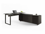 BDI Corridor 6531 Modern L-Shaped Executive Desk