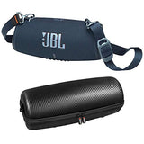 JBL Xtreme 3 Waterproof Bluetooth Speaker Bundle with gSport Carbon Fiber Case and Shoulder Strap