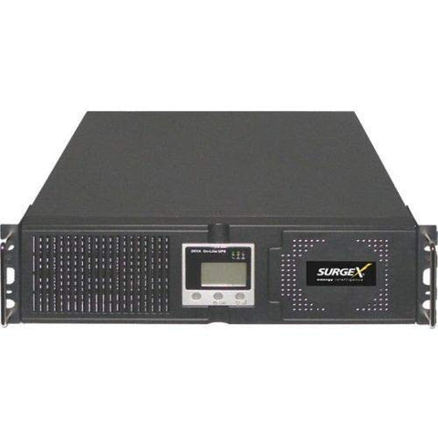 SurgeX UPS-2000-OL Rack-mountable UPS AC 120V 1400 Watt  2000 VA 7.2 Ah - RS-232 - 5 output connector(s) - 3U