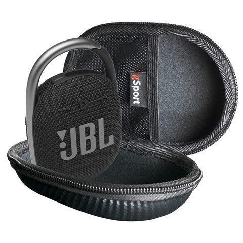 JBL FLIP 6 Waterproof Portable Speaker Bundle with gSport Carbon Fiber Case  (Black)