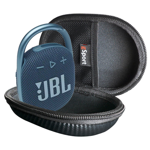 JBL CLIP 4 Waterproof Portable Bluetooth Speaker Bundle with gSport Ca