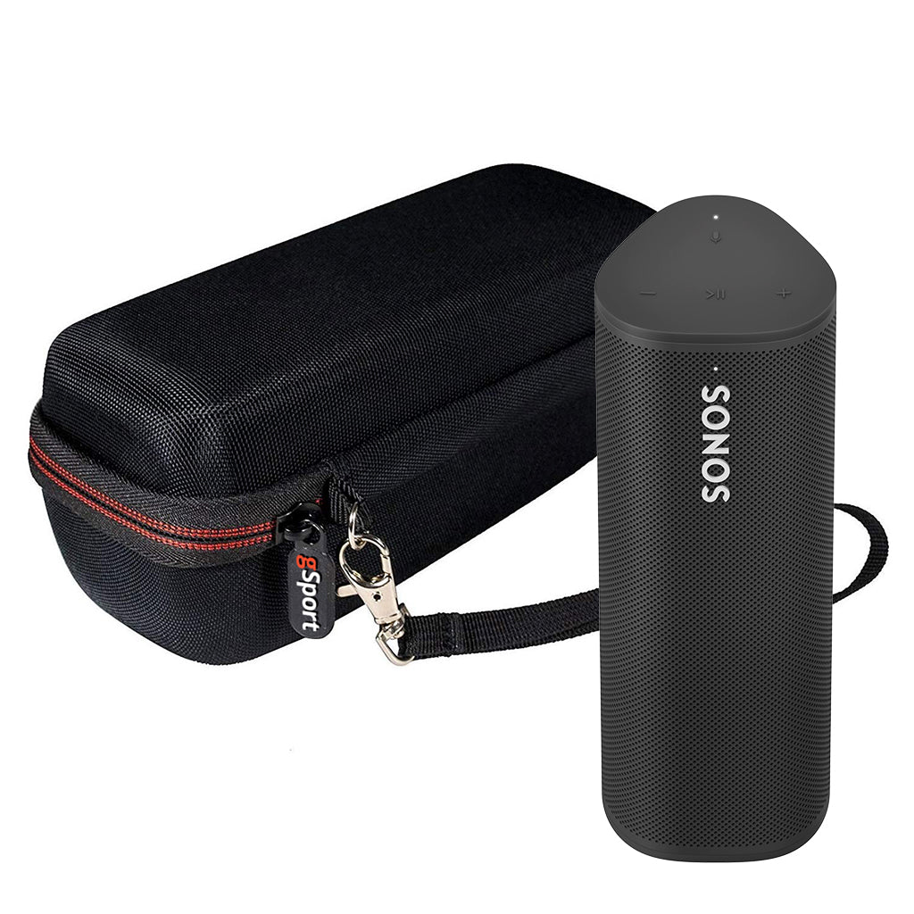 Sonos Roam Portable Smart Speaker with gSport Deluxe Hardshell Travel