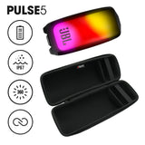 JBL Pulse 5 Portable Bluetooth Speaker Bundle With gSport Case