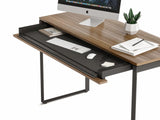 BDI Linea Office 6222 Slim Modern Console and Laptop Desk