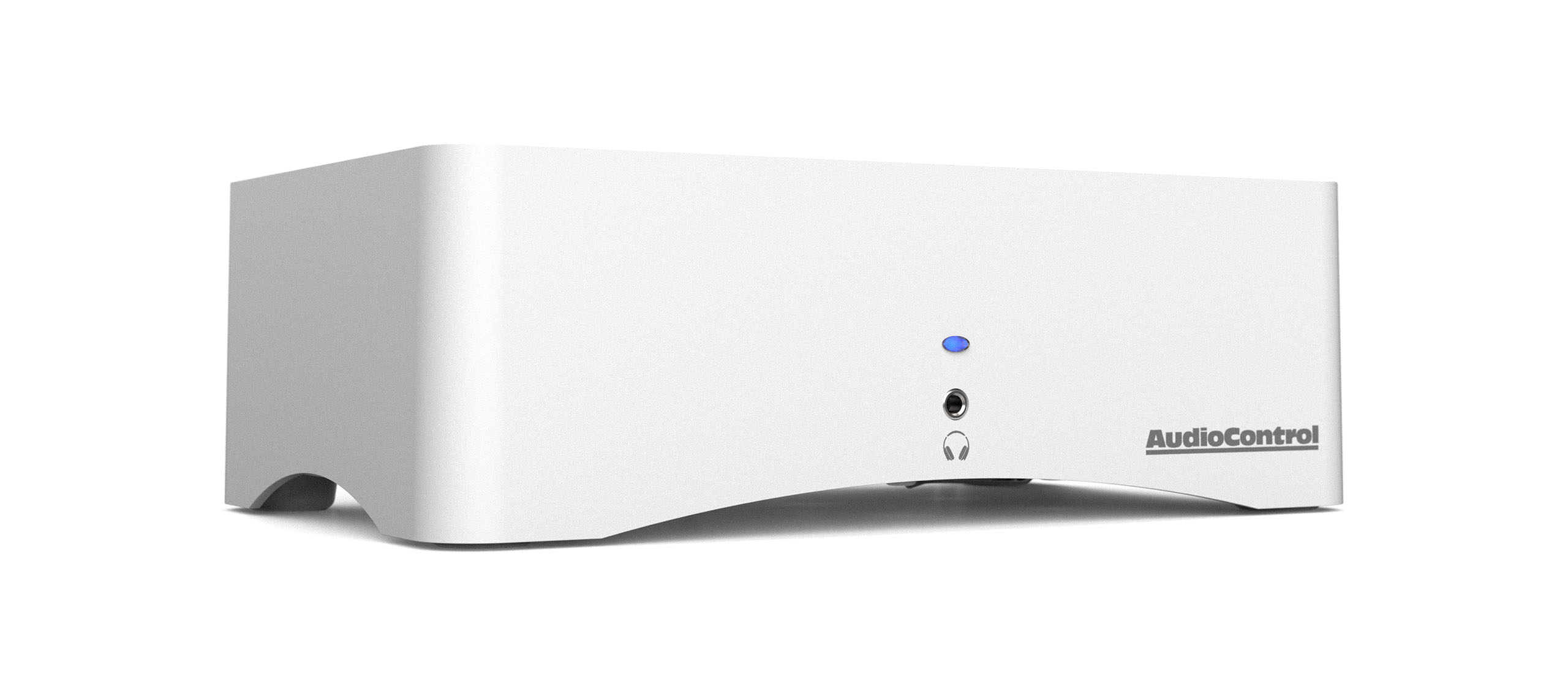 AudioControl Rialto 400 Compact Amplifier And DAC (White)