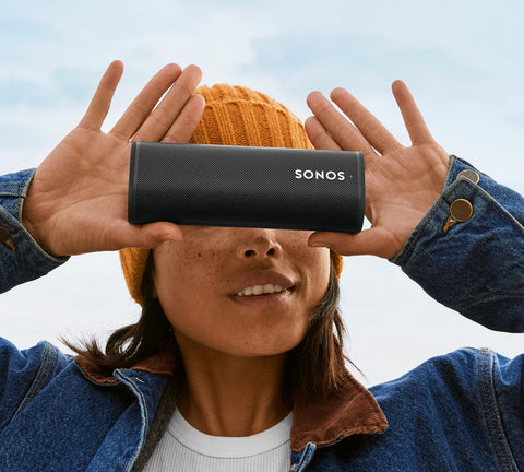 Sonos Roam Portable Smart Speaker with gSport Deluxe Hardshell Travel
