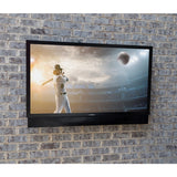 SunBrite All Weather 2-Channel Passive Soundbar for TVs 55 wide and larger (Black)
