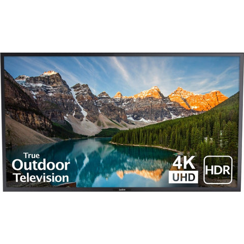 SunBrite Veranda Series 65-Inch 4K HDR Full Shade Outdoor TV (Black)