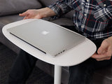 BDI Serif 1045 Lift Height Adjustable Laptop & Side Table