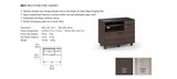 BDI Sigma 6917 Multifunction Printer & File Cabinet
