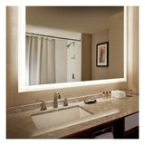 Séura Forte LED Lighted Bathroom Wall Mounted Dimmable Mirror